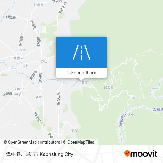 潭中巷 map