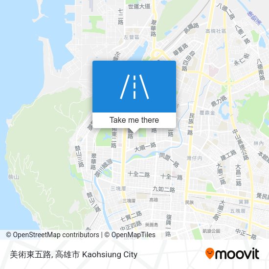美術東五路地圖