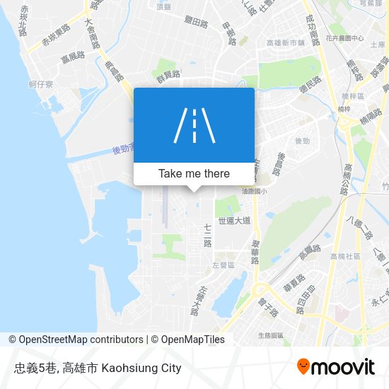忠義5巷地圖