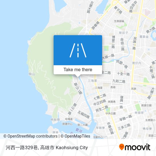 河西一路329巷地圖