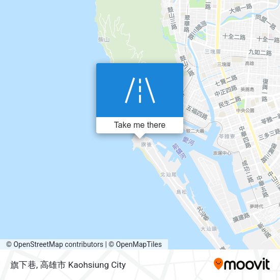 旗下巷 map