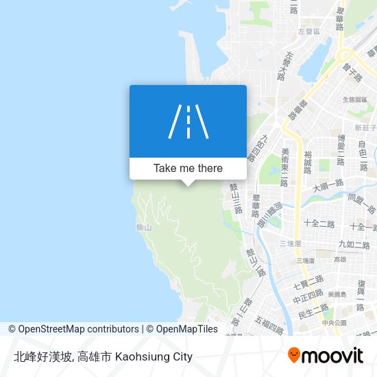北峰好漢坡地圖