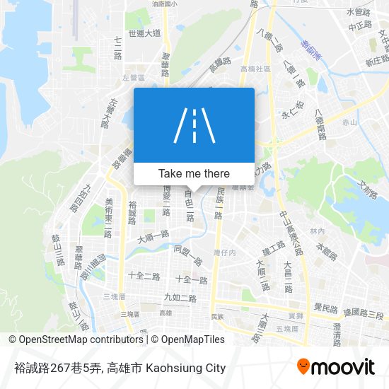 裕誠路267巷5弄 map