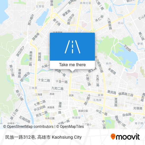民族一路312巷 map