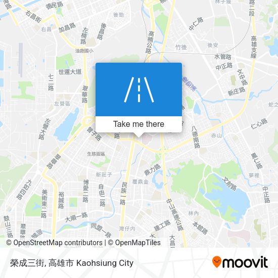 榮成三街 map