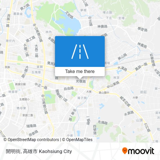 開明街 map
