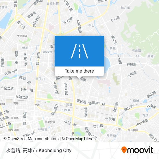 永善路 map