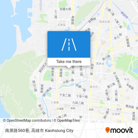 南屏路560巷 map