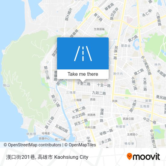 漢口街201巷 map