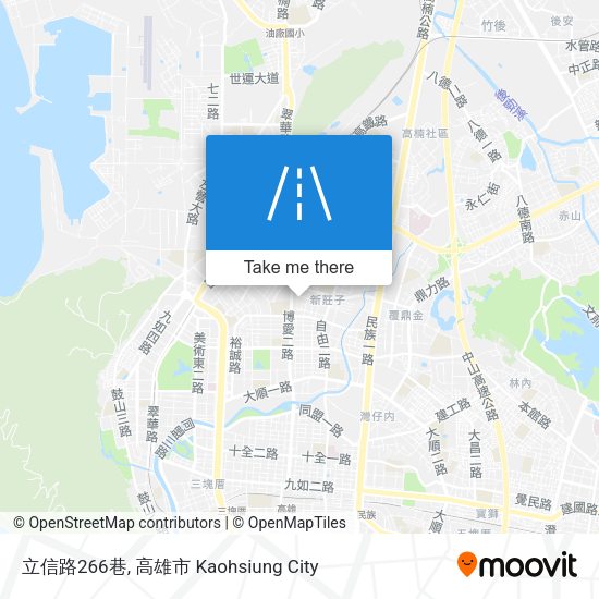 立信路266巷地圖