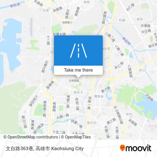 文自路363巷地圖
