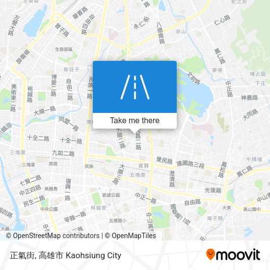 正氣街 map