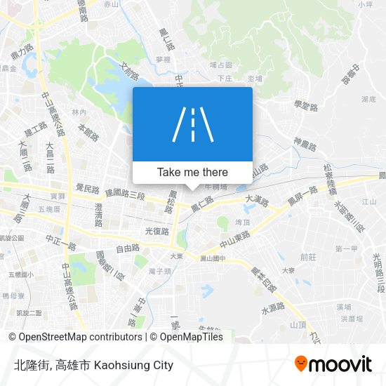 北隆街地圖