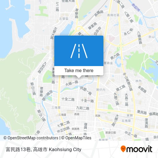 富民路13巷地圖
