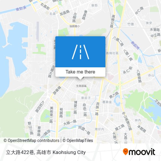 立大路422巷 map