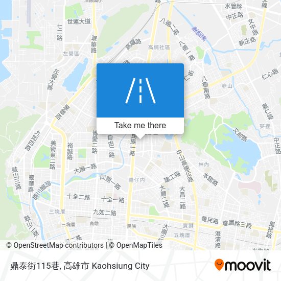 鼎泰街115巷地圖