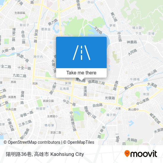 陽明路36巷 map