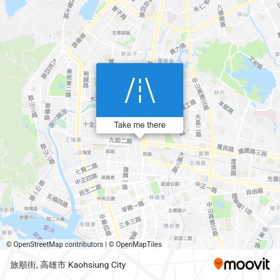 旅順街地圖