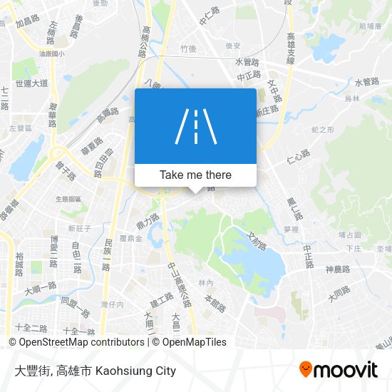 大豐街 map