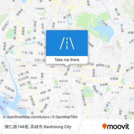 樂仁路144巷地圖