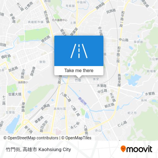 竹門街 map