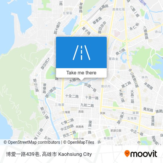 博愛一路439巷 map