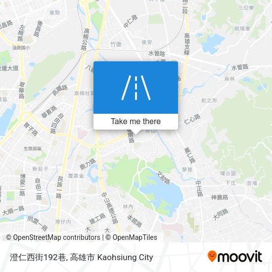 澄仁西街192巷 map