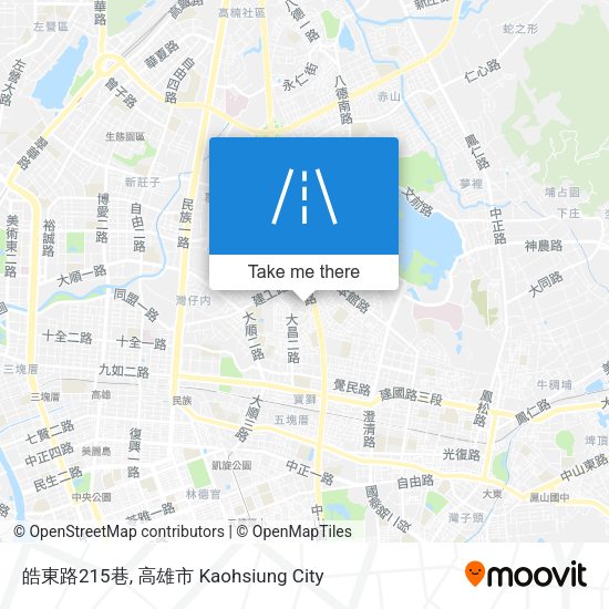 皓東路215巷 map