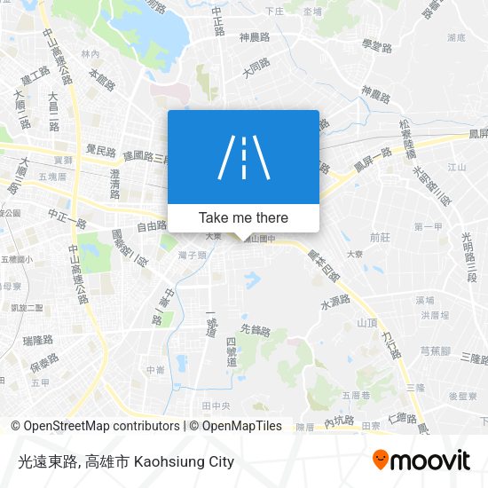 光遠東路地圖