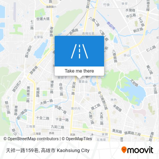 天祥一路159巷 map