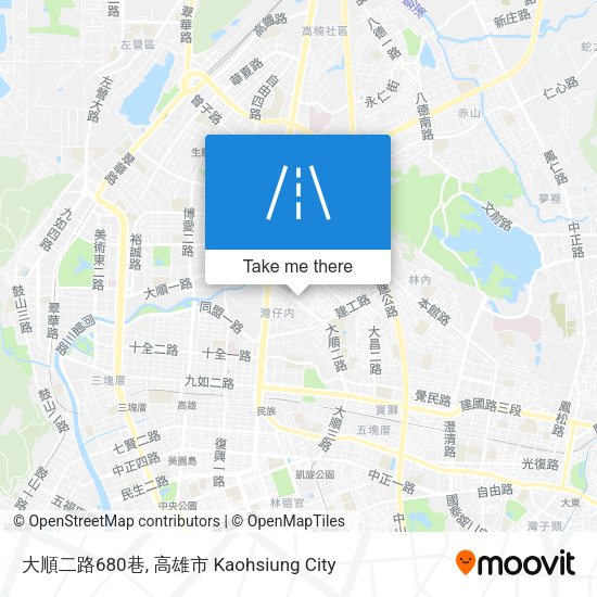 大順二路680巷 map