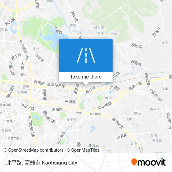 北平路 map