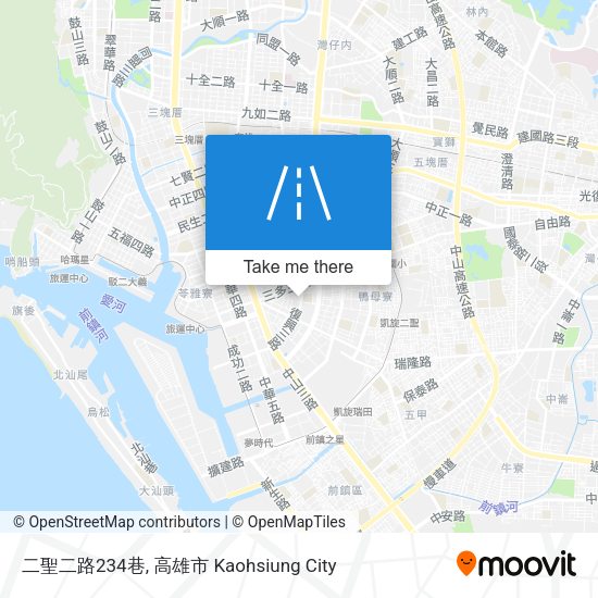 二聖二路234巷 map