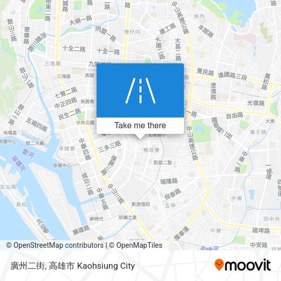 廣州二街地圖