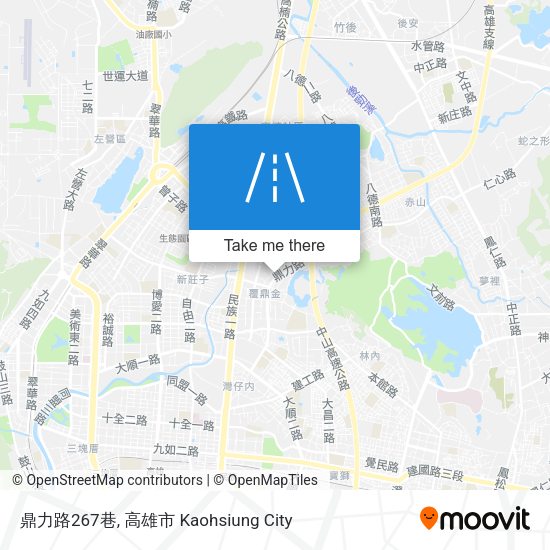 鼎力路267巷 map