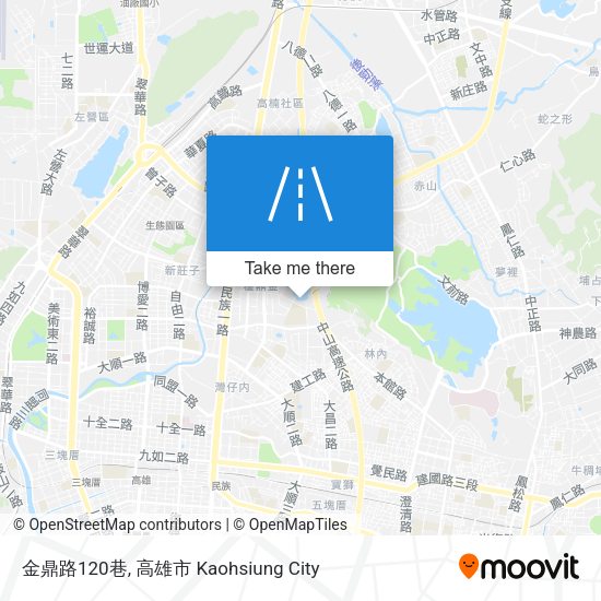 金鼎路120巷 map