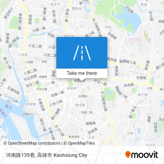 河南路135巷地圖