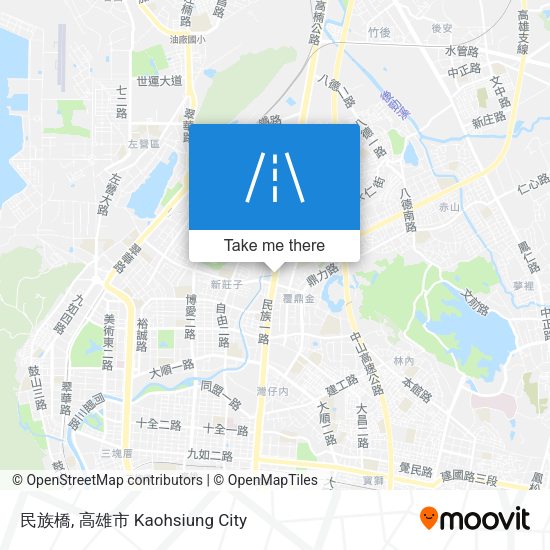 民族橋 map