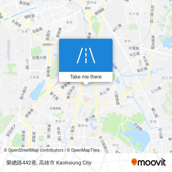榮總路442巷 map