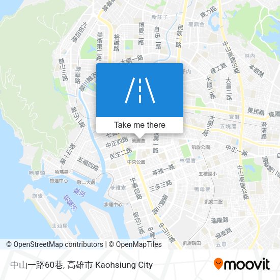中山一路60巷 map
