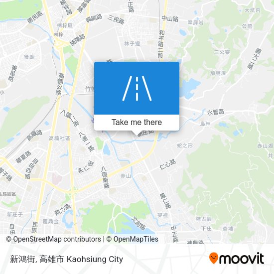 新鴻街 map
