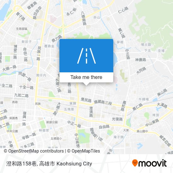 澄和路158巷地圖