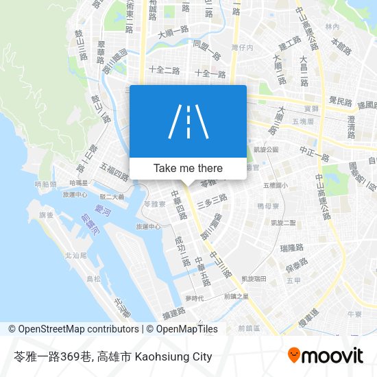 苓雅一路369巷 map