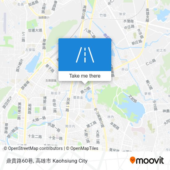 鼎貴路60巷地圖