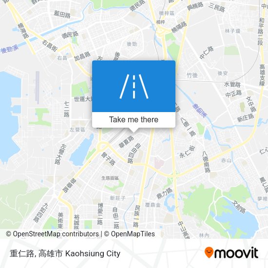 重仁路 map