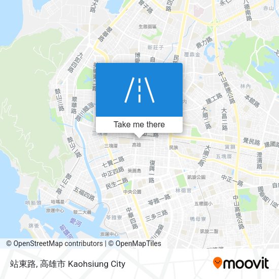 站東路地圖