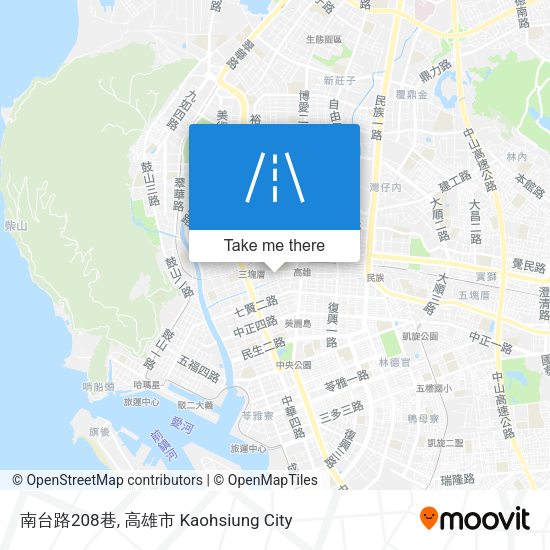 南台路208巷 map