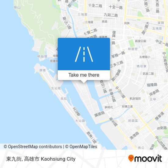 東九街 map