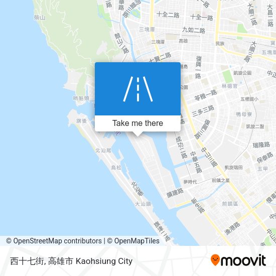 西十七街 map