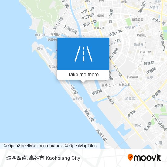 環區四路 map